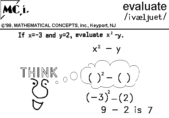 evaluate