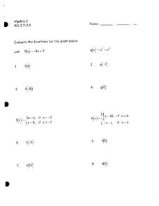 Graphing a Linear Equation Worksheets :: 481 - 504 - Worksheets Library