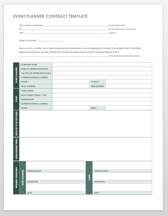 21 Free Event Planning Templates | Smartsheet
