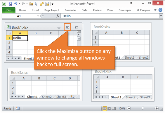 View Two Sheets Side-by-Side in the Same Workbook - Excel Campus