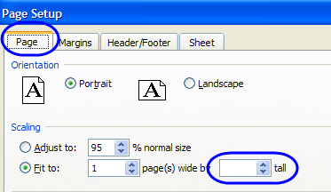Excel Worksheet Printing Tips - Printing Problem Fixes