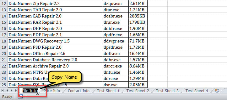 3 Quick Ways to Get a List of All Worksheet Names in an Excel Workbook