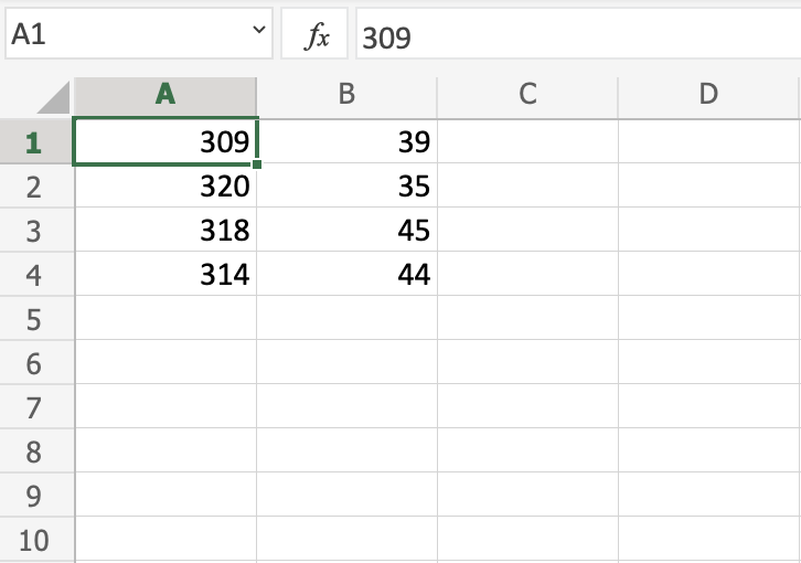 Excel Tutorial