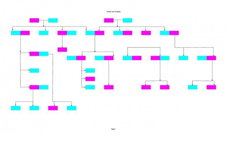 excel template family tree free