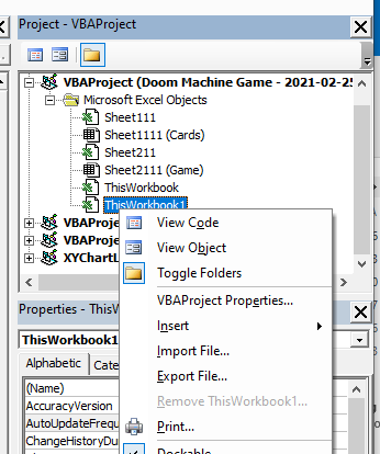 Broken worksheet and workbook objects in VBA Object Browser ...