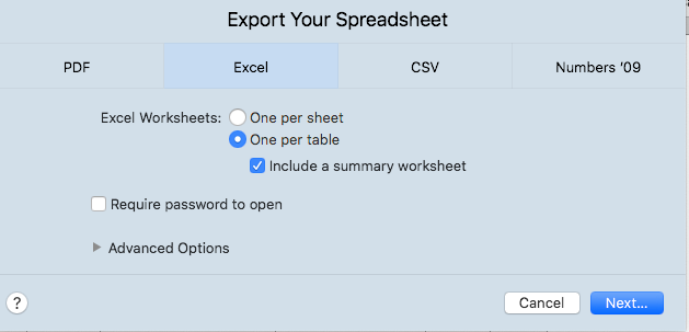 Numbers to Excel Export Confusion - Apple Community