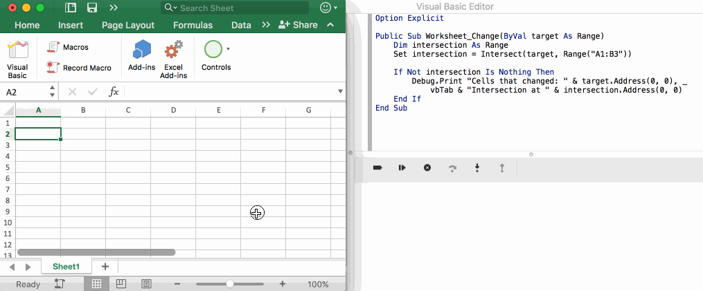 How to Tell if a Cell Changed with VBA | Spreadsheets Made Easy