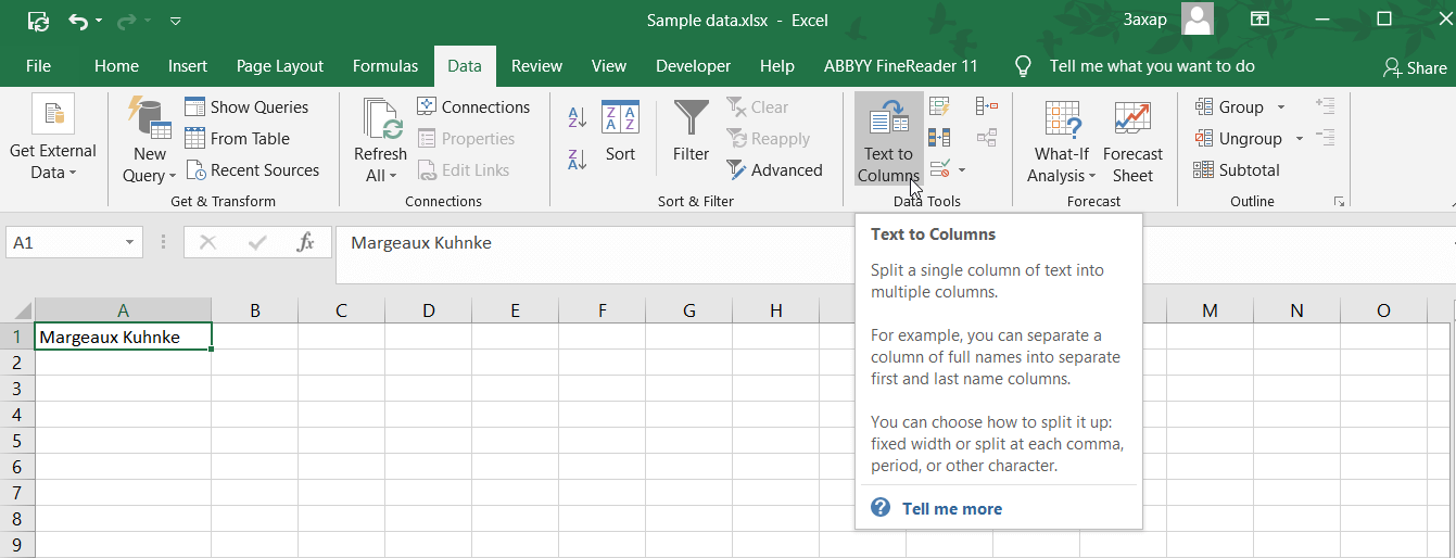 How to Split Cells in Excel - Ultimate Guide | Coupler.io Blog ...