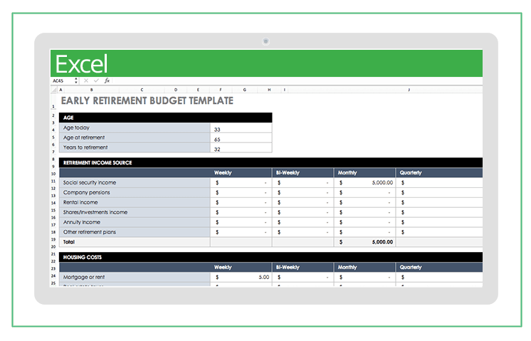 Top Excel Budget Templates | Smartsheet