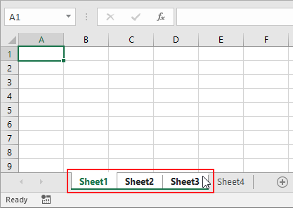 How to format all worksheets in one go in Excel