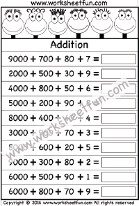 expanded form / FREE Printable Worksheets - Worksheetfun