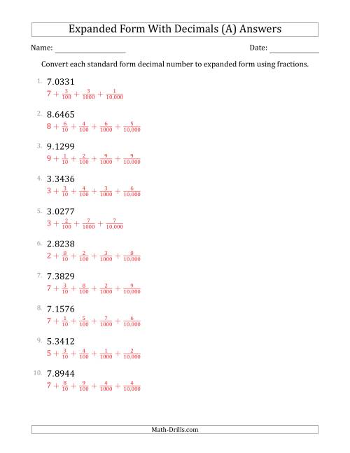 expanding fractions worksheet