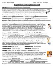 Experimental Design Worksheet 2.pdf - Jadon Christian 5/15/2020 ...