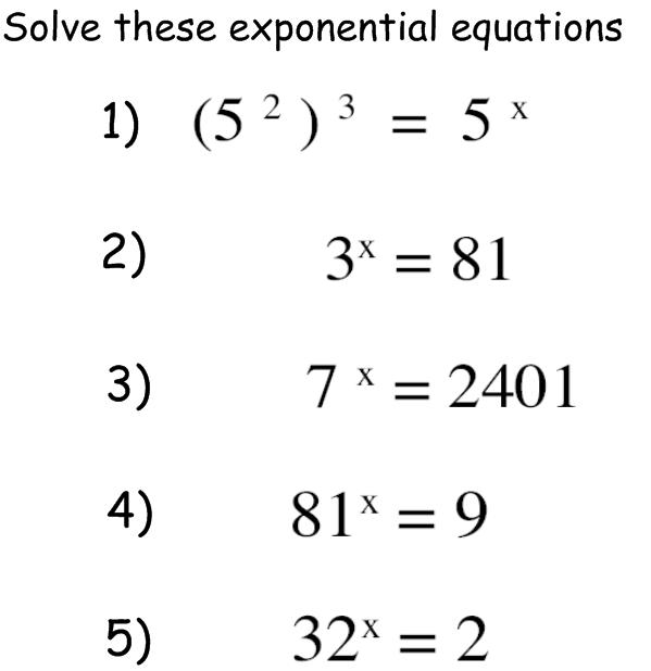 exponents and logarithms worksheet