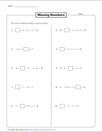 exponents and order of operations worksheet