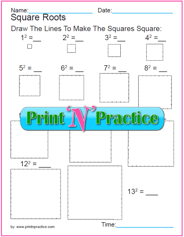18 Exponent Worksheets For Practice ⭐ Definition, Squares, Cubes ...