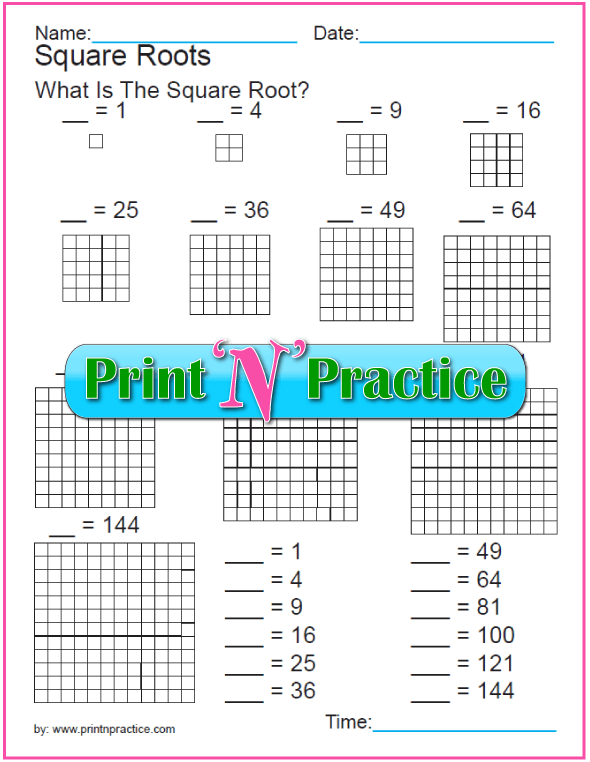 18 Exponent Worksheets For Practice ⭐ Definition, Squares, Cubes ...