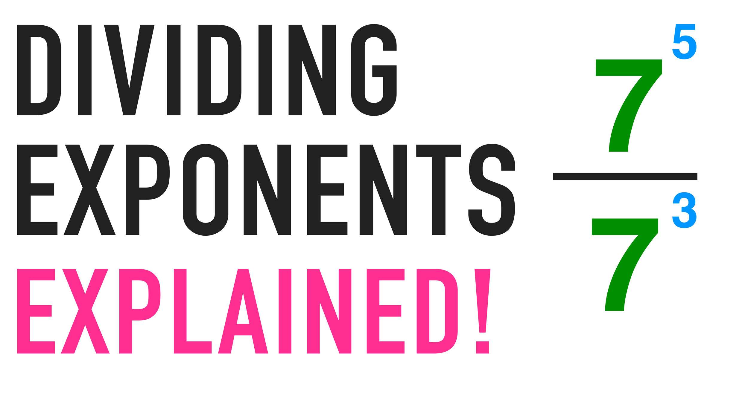 Free Guide: Dividing Exponents Explained — Mashup Math