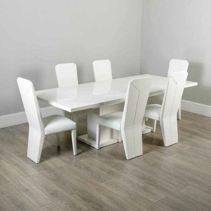 Amalfi Extending Table & 6 Dining Chairs Worksheets Library