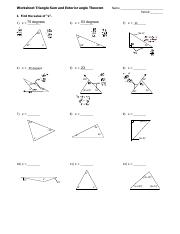 Triangle Sum Worksheet 1 .pdf - Worksheet Triangle Sum and ...