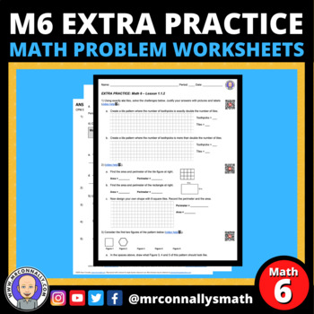 Extra Practice: Math 6 - Lesson 1.2.2