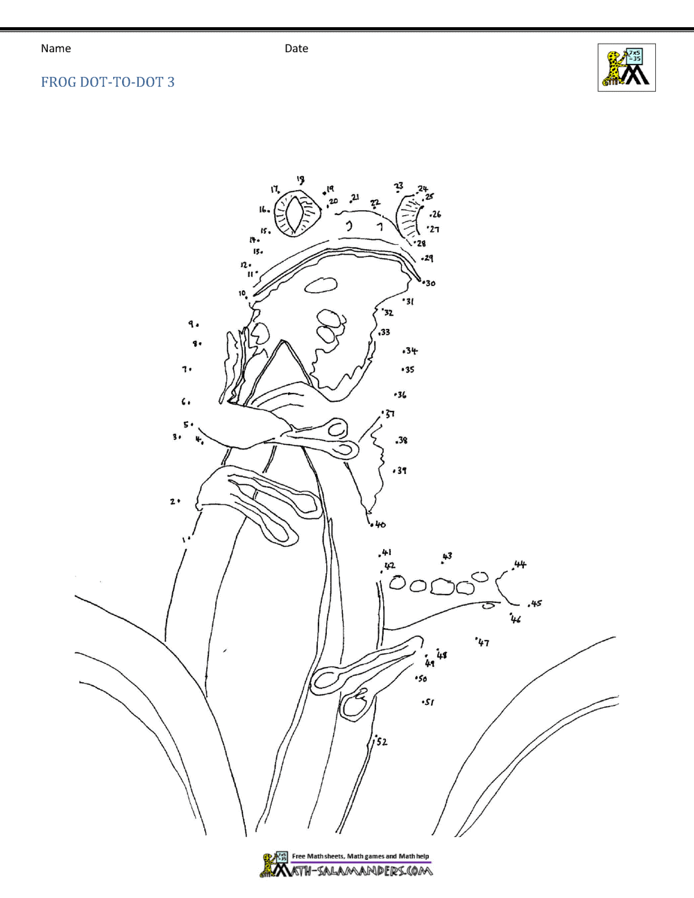 Free Extreme Dot to Dot Printables » Homemade Heather
