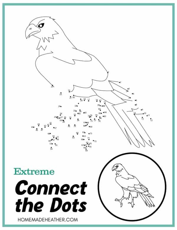 extreme dot to dot worksheet