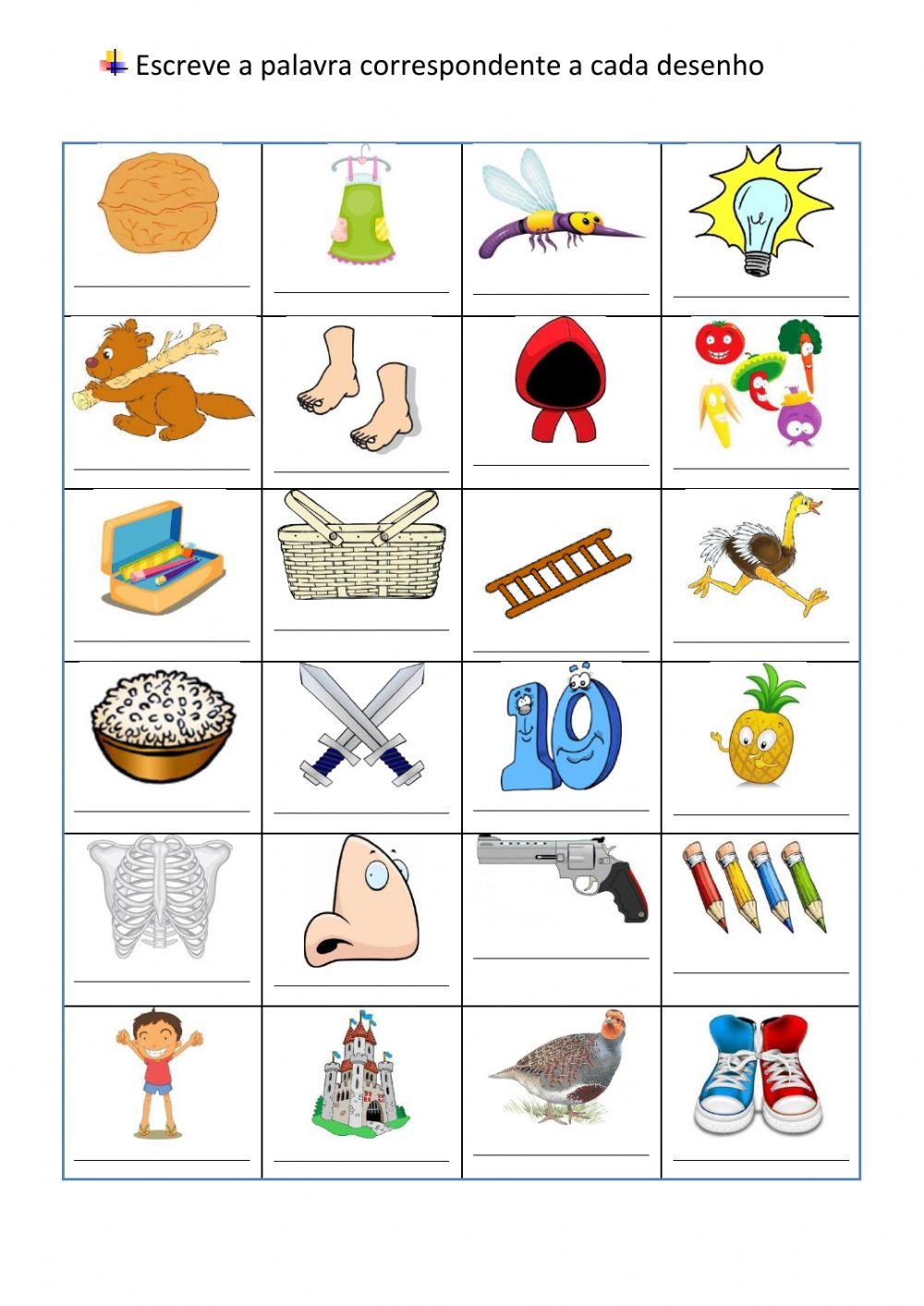 Usa - as,es, is, os, us - ou - az, ez, iz, oz, uz- online exercise ...