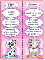 Facts and Opinions Worksheets | edHelper