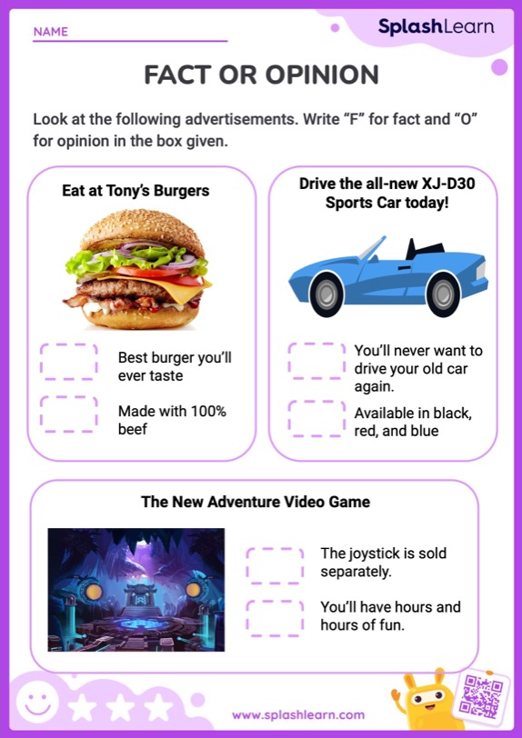 Find the Facts ELA Worksheets SplashLearn Worksheets Library