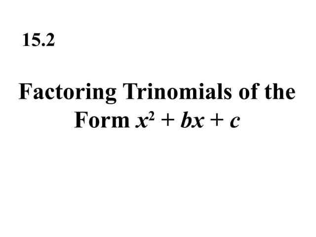 factoring ax2 bx c worksheet answers
