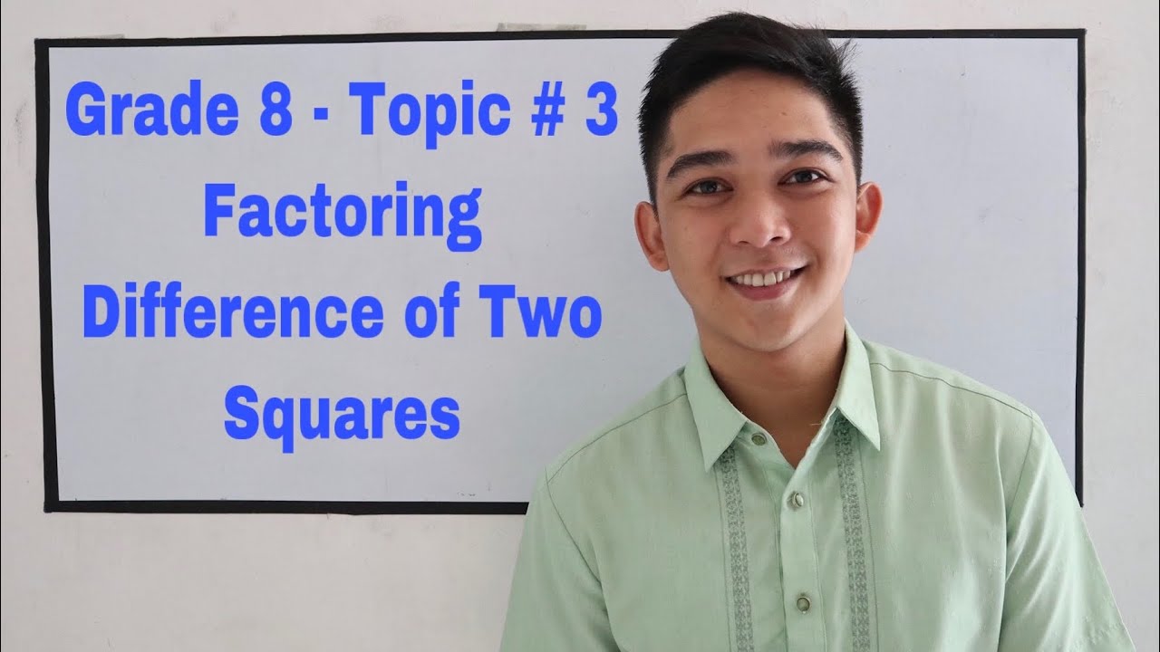 factoring difference of two squares worksheet