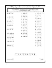 Worksheet 1.2-Factoring Puzzle.pdf - Pre-Calculus Chapter 1 ...