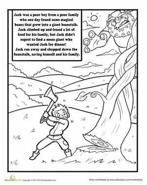fairy tale worksheet for 2nd grade