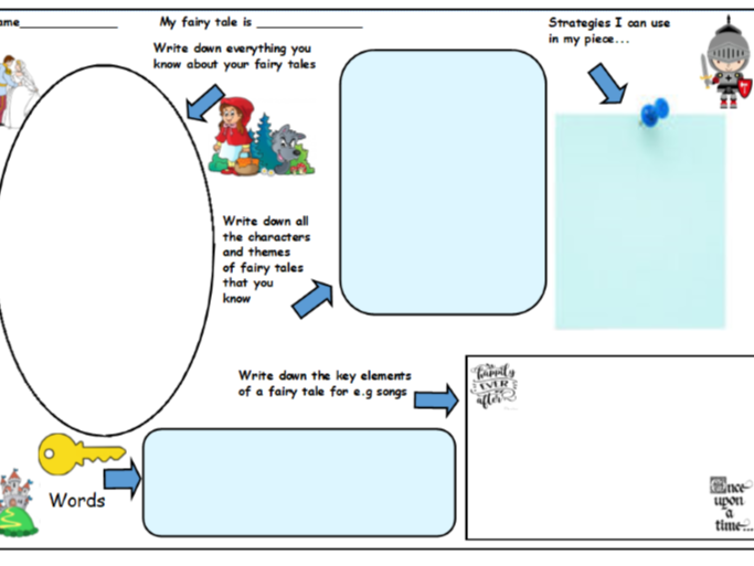 fairy tale worksheet