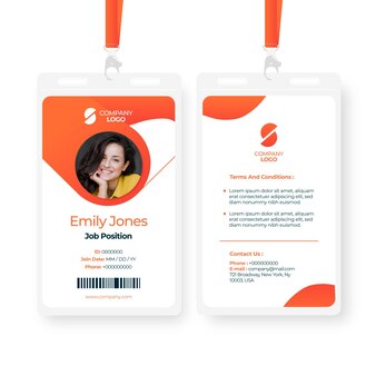Company Id Card - Free Download on Freepik