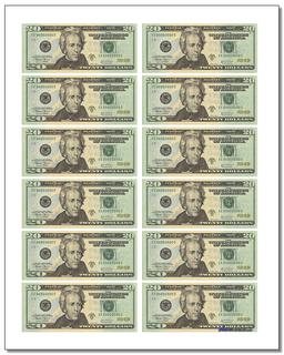 fake printable money looks real