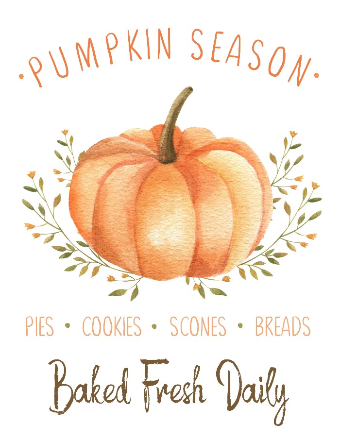 Pumpkin Season Free Fall Printables - Clean and Scentsible
