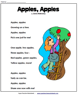 Autumn Worksheets
