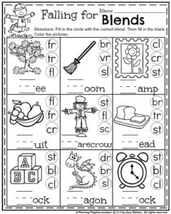 1st Grade Math and Literacy Worksheets with a Freebie! - Planning ...