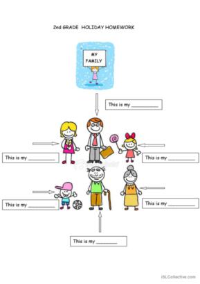 426 Family members English ESL worksheets pdf &  doc