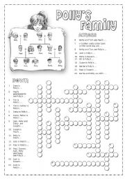 family esl printable worksheet