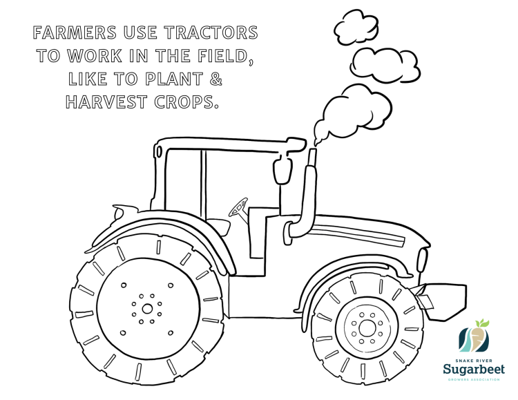 Free Farm Coloring Pages - Snake River Sugarbeet Growers Association
