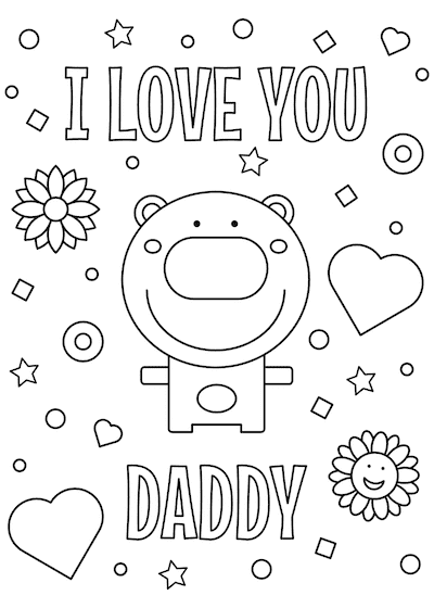 father s day worksheet for preschool