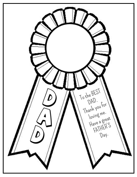 father s day worksheet
