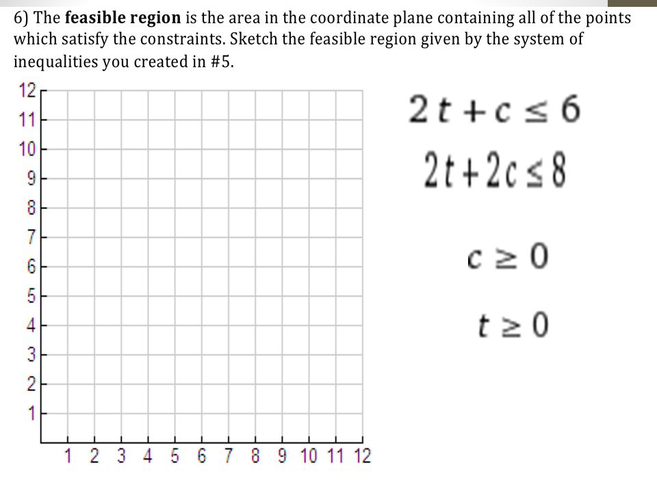 3.4 Linear Programming Day #1 - ppt download