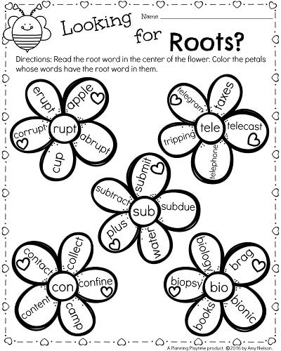February First Grade Worksheets - Planning Playtime