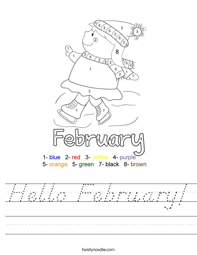 Months of the Year Worksheets -Worksheets Library