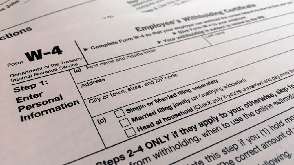 federal income tax worksheet