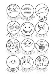 How do you feel? - Faces of emotions - ESL worksheet by krmjohns